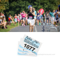 Waterproof Custom Dupont Race Numbers for Running Events